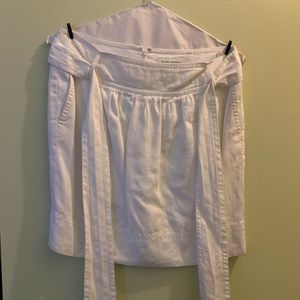 🚨 SOLD 🚨🎊 Banana Republic White Cotton Skirt